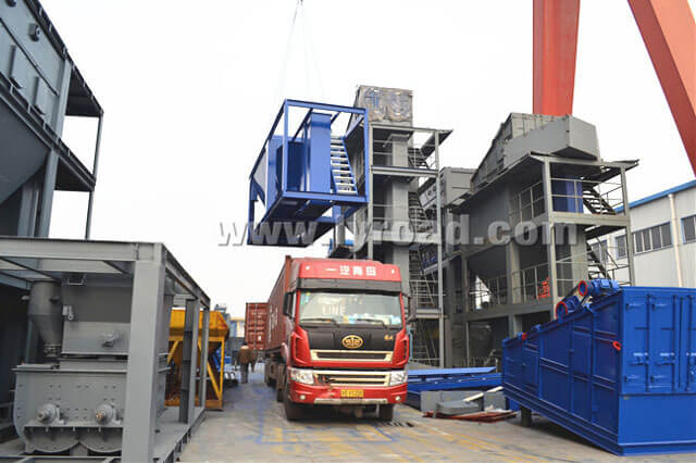 LB1000 Asphalt Plant Transported to Turkmenistan